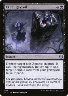 Cruel Revival [Starter Commander Decks]-1