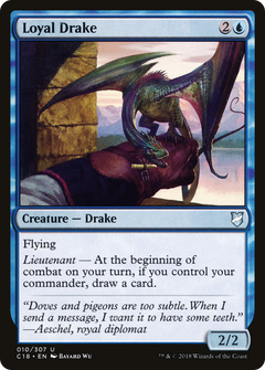 Loyal Drake [Commander 2018]-1