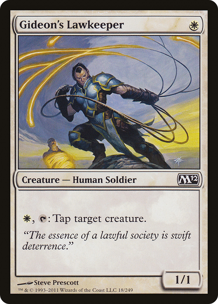 Gideon's Lawkeeper [Magic 2012]-1