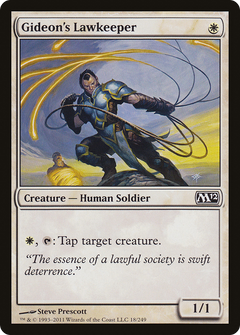 Gideon's Lawkeeper [Magic 2012]-1