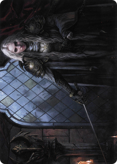 Thalia, Guardian of Thraben // Thalia, Guardian of Thraben (AVOW-018) - Crimson Vow Art Series (Borderless) Foil-1