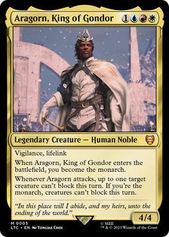 Aragorn, King of Gondor [The Lord of the Rings: Tales of Middle-Earth Commander]-1