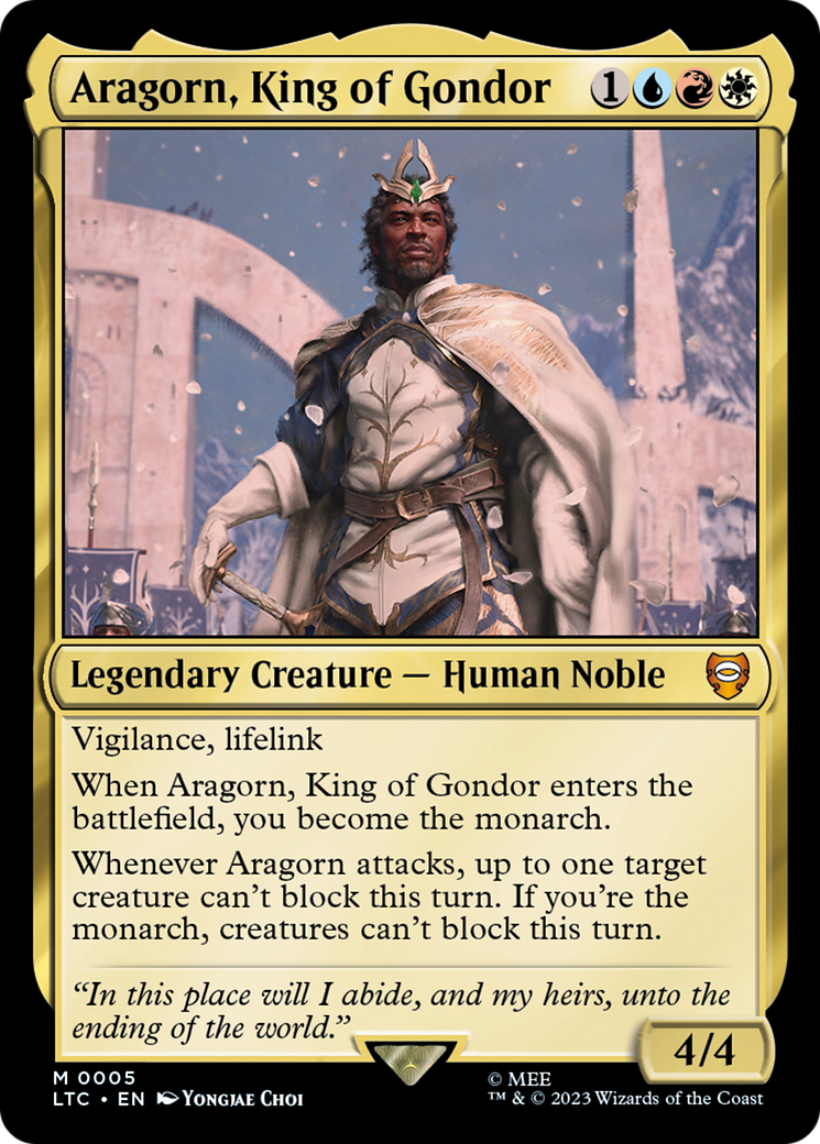 Aragorn, King of Gondor [The Lord of the Rings: Tales of Middle-Earth Commander]-1