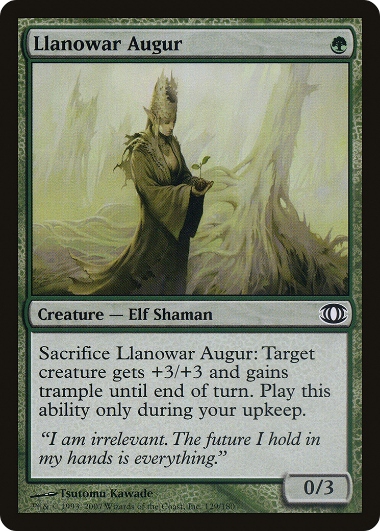 Llanowar Augur [Future Sight]-1