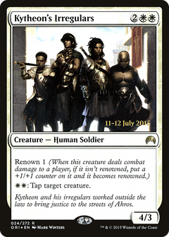 Kytheon's Irregulars [Magic Origins Prerelease Promos]-1