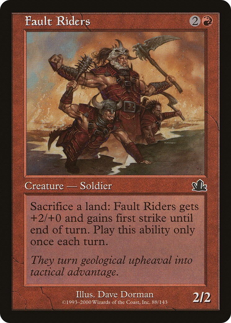 Fault Riders [Prophecy]-1