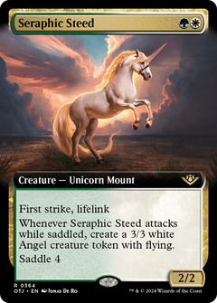 Seraphic Steed (Extended Art) [Outlaws of Thunder Junction]-1
