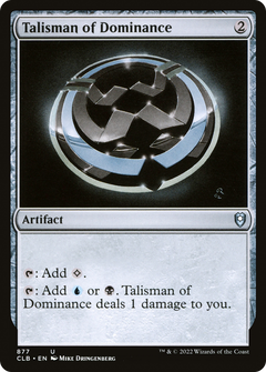 Talisman of Dominance [Commander Legends: Battle for Baldur's Gate]-1
