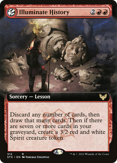 Illuminate History (Extended Art) [Strixhaven: School of Mages]-1