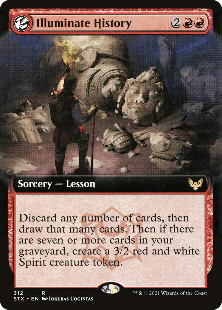 Illuminate History (Extended Art) [Strixhaven: School of Mages]-1