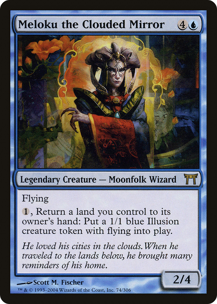 Meloku the Clouded Mirror [Champions of Kamigawa]-1
