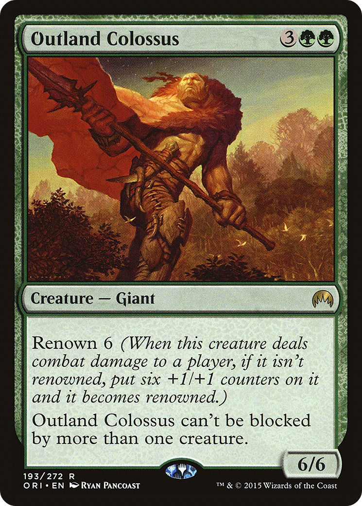 Outland Colossus [Magic Origins]-1