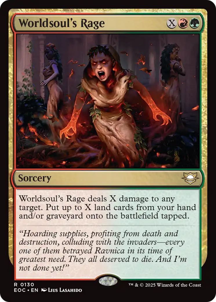Worldsoul's Rage [Edge of Eternities Commander]-1