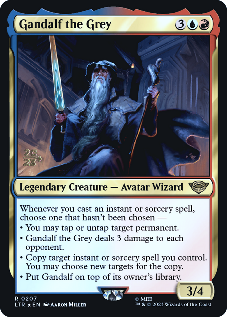 Gandalf the Grey [The Lord of the Rings: Tales of Middle-Earth Prerelease Promos]-1