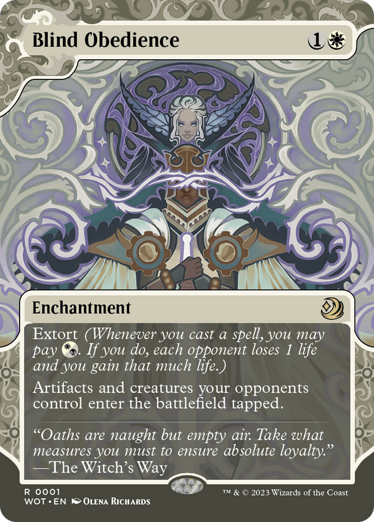 Blind Obedience [Wilds of Eldraine: Enchanting Tales]-1