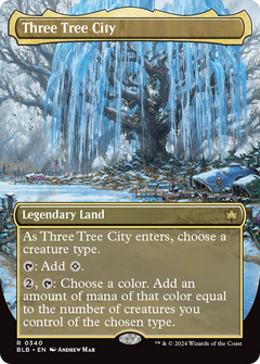 Three Tree City (Borderless) (0340) [Bloomburrow]-1