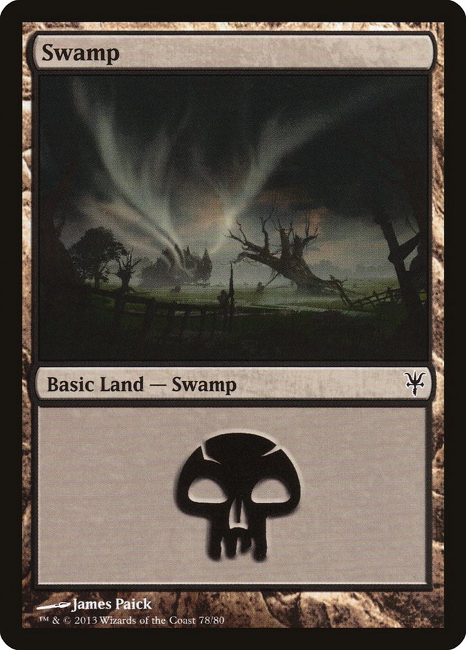 Swamp (78) [Duel Decks: Sorin vs. Tibalt]-2