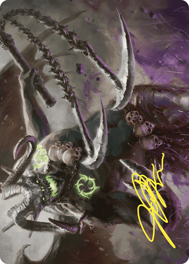 Archfiend of Despair // Archfiend of Despair (ACMM-012) - Commander Masters Art Series (Borderless) Foil-3