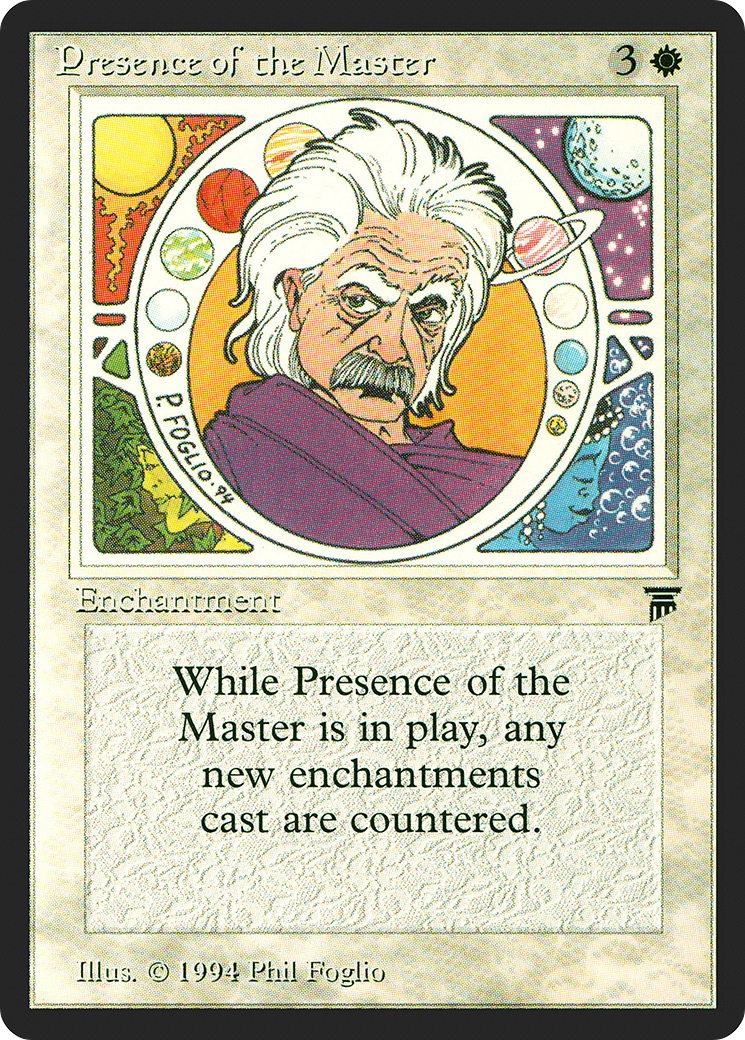 Presence of the Master [Legends]-1