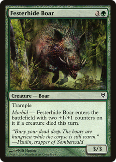 Festerhide Boar [Duel Decks: Jace vs. Vraska]-1