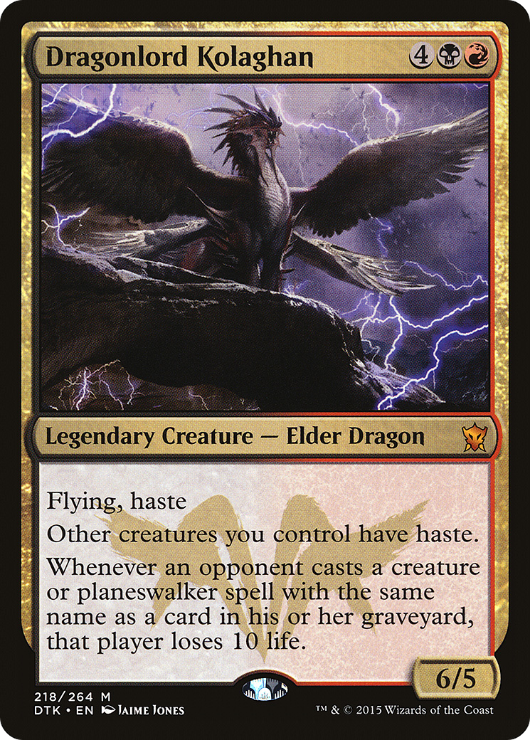 Dragonlord Kolaghan [Dragons of Tarkir]-1