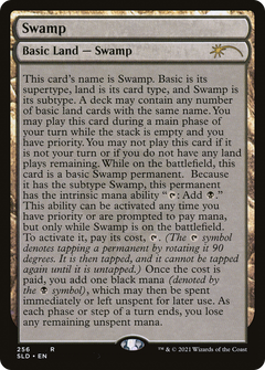Swamp (256) [Secret Lair Drop Series]-1
