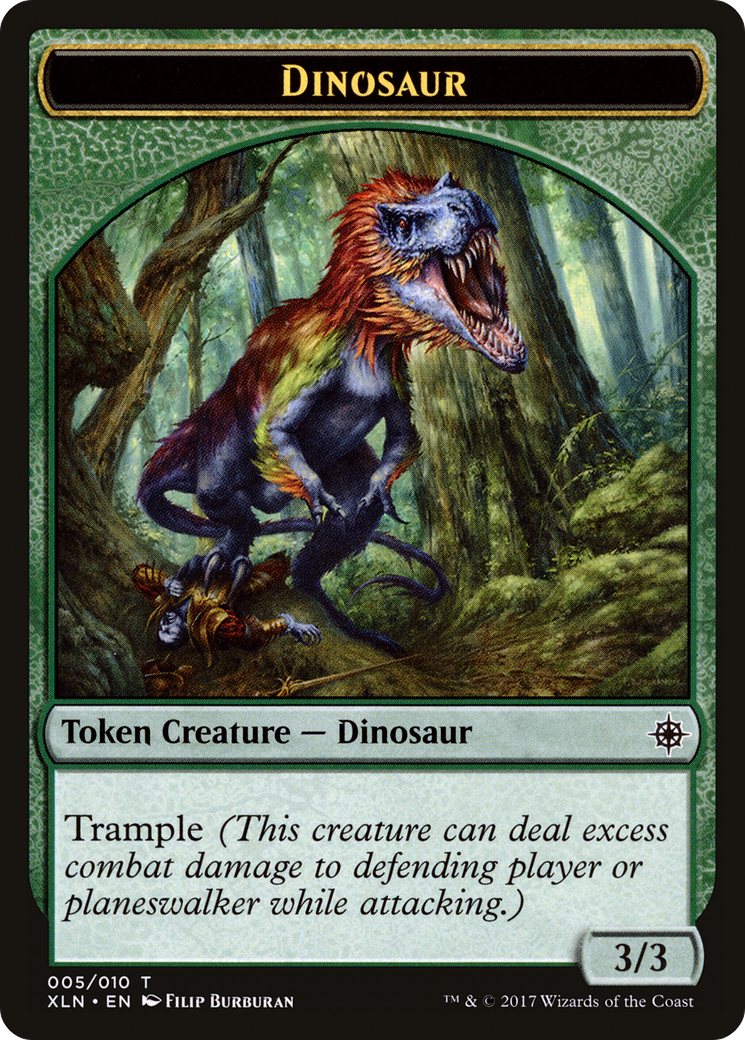 Dinosaur Token [Ixalan Tokens]-1