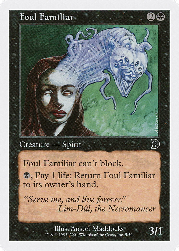 Foul Familiar [Deckmasters]-1