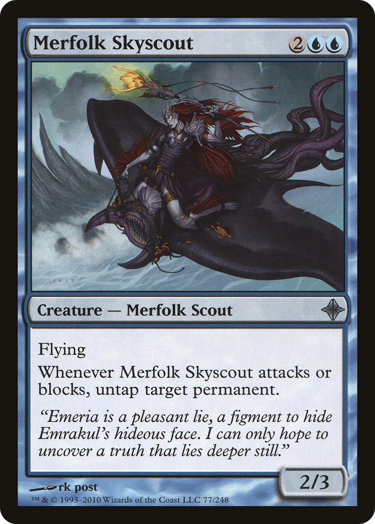 Merfolk Skyscout [Rise of the Eldrazi]-1