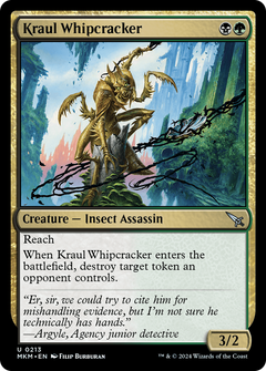 Kraul Whipcracker (Black) [Murders at Karlov Manor]-1