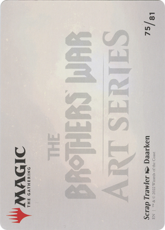 Scrap Trawler // Scrap Trawler (ABRO-075) - The Brothers' War Art Series (Borderless)-2
