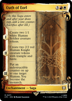 Oath of Eorl [The Lord of the Rings: Tales of Middle-Earth Commander Showcase Scrolls]-1
