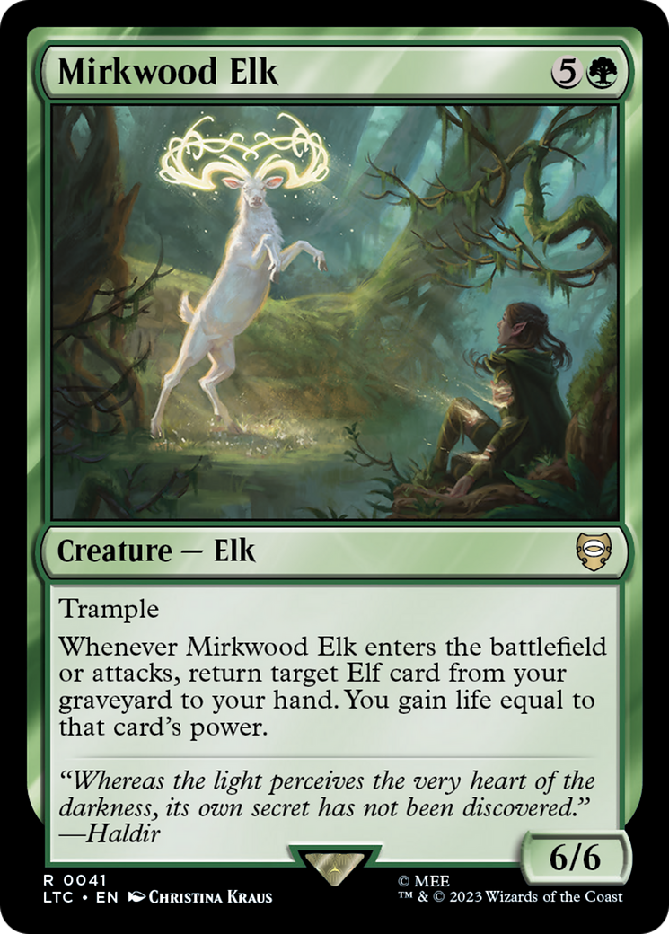 Mirkwood Elk [The Lord of the Rings: Tales of Middle-Earth Commander]-1