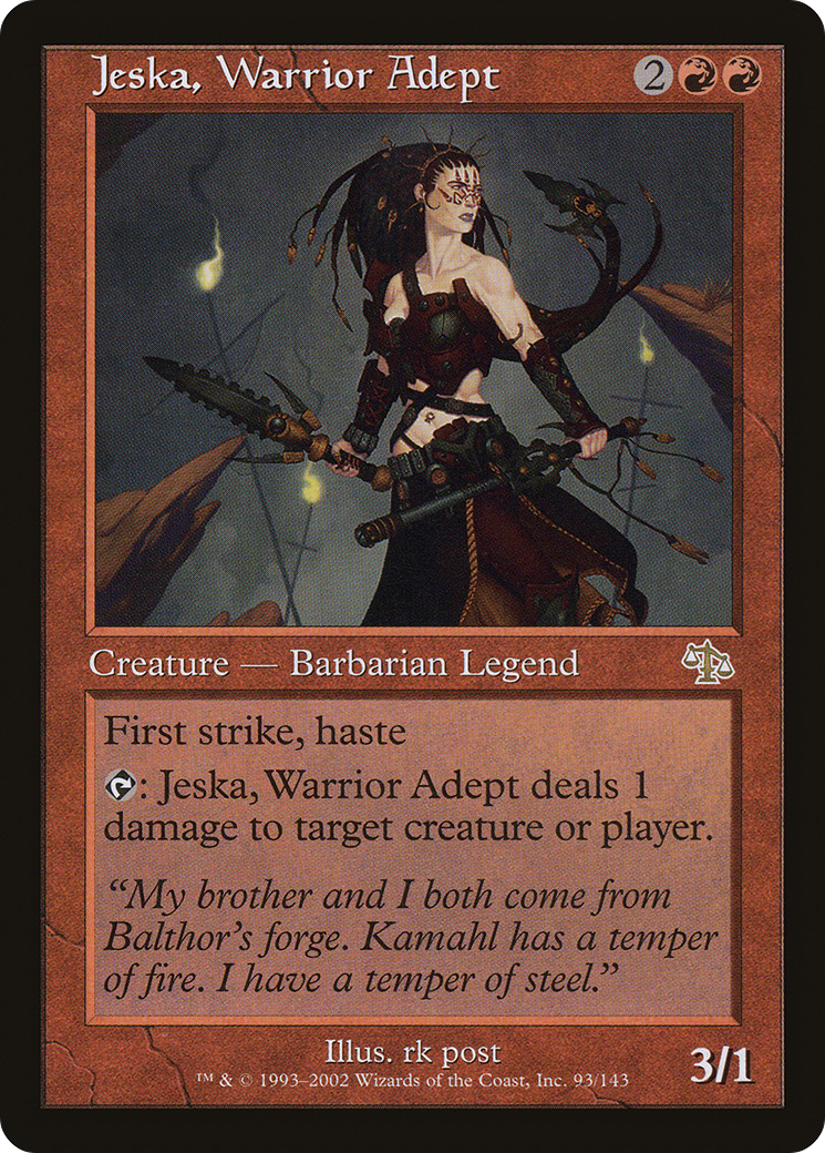 Jeska, Warrior Adept [Judgment]-1