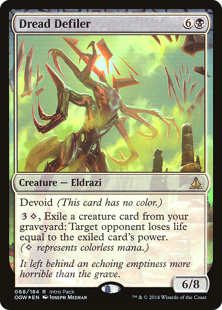 Dread Defiler (Intro Pack) [Oath of the Gatewatch Promos]-1
