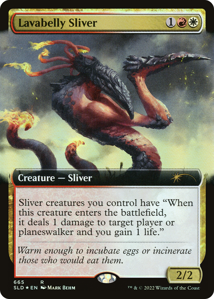 Lavabelly Sliver (Extended Art) [Secret Lair Drop Promos]-1