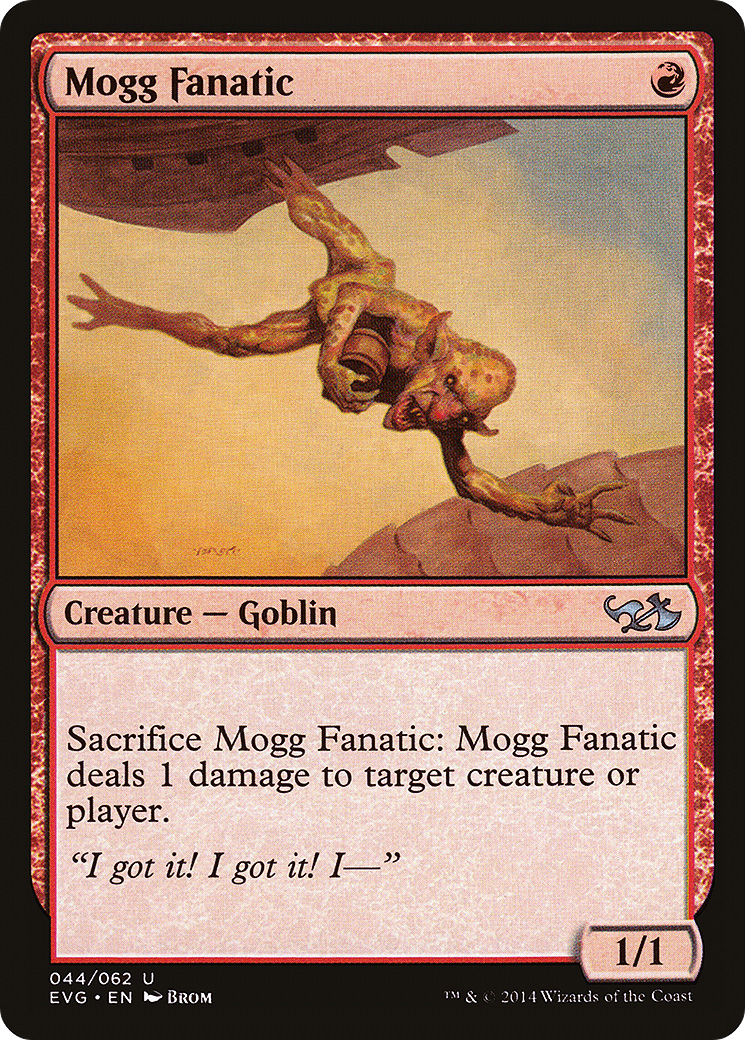 Mogg Fanatic (Elves vs. Goblins) [Duel Decks Anthology]-1
