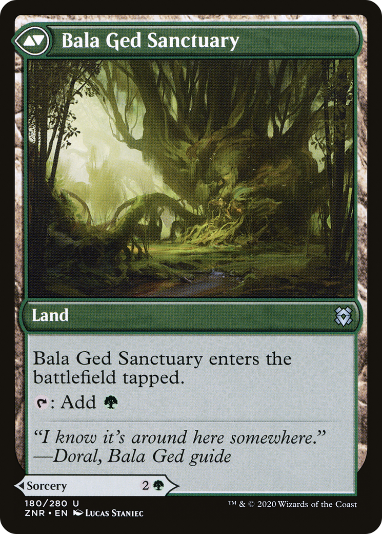 Bala Ged Recovery // Bala Ged Sanctuary [Secret Lair: From Cute to Brute]-2