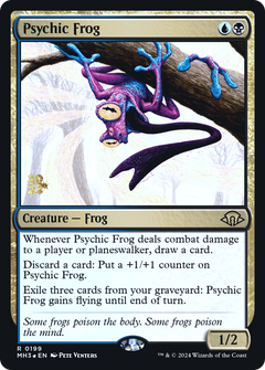 Psychic Frog [Modern Horizons 3 Prerelease Promos]-1