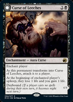 Curse of Leeches // Leeching Lurker [Innistrad: Midnight Hunt]-1