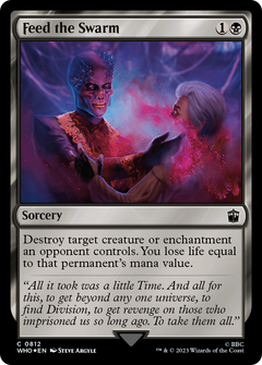 Feed the Swarm (Surge Foil) [Doctor Who]-1