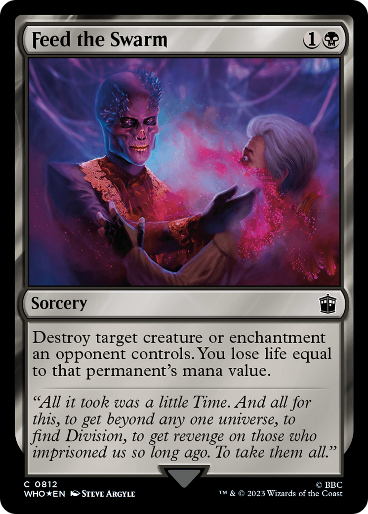 Feed the Swarm (Surge Foil) [Doctor Who]-1