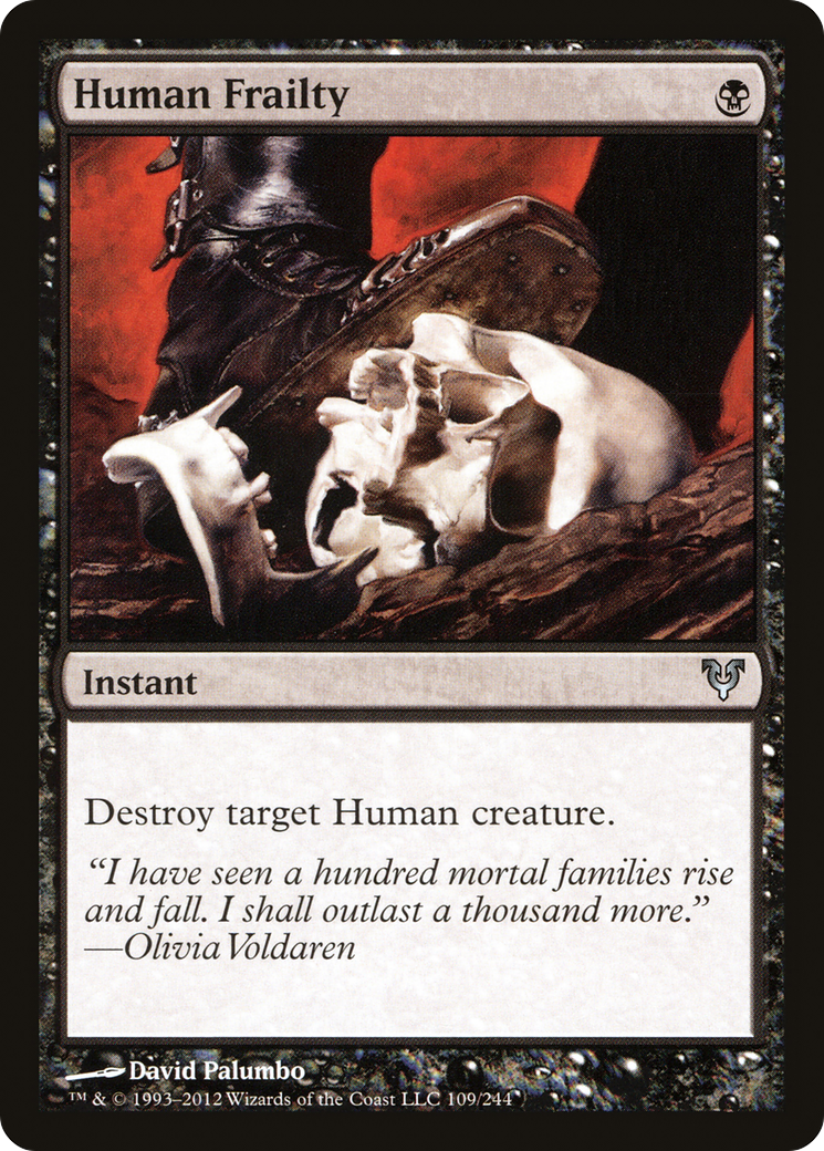 Human Frailty [Avacyn Restored]-1