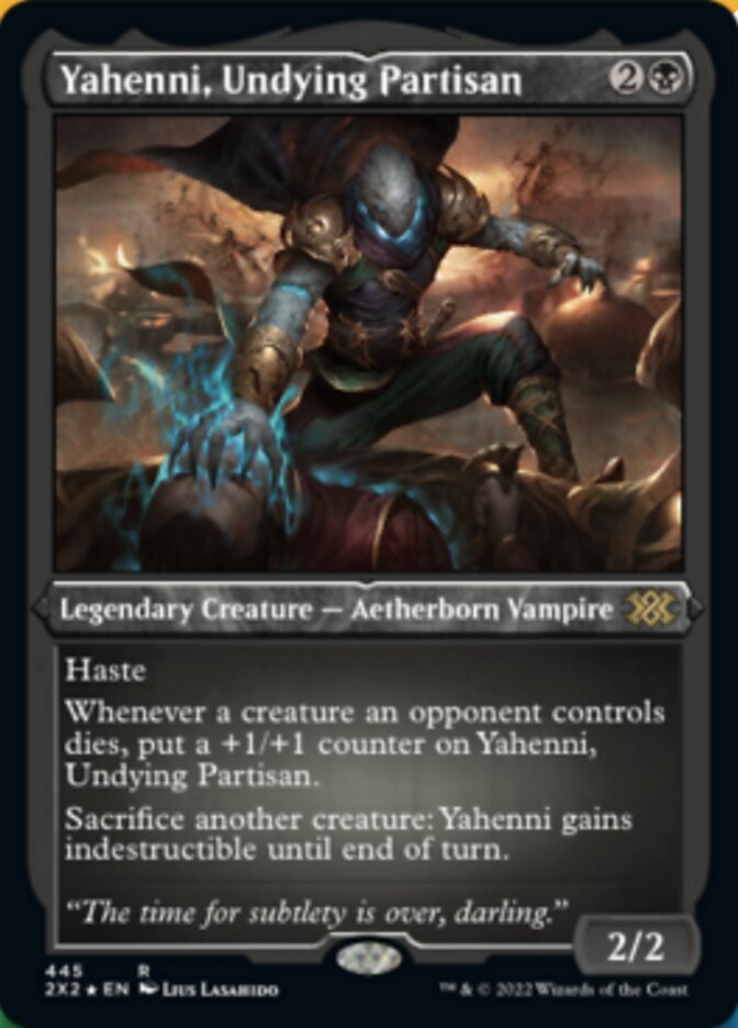 Yahenni, Undying Partisan (Foil Etched) [Double Masters 2022]-1