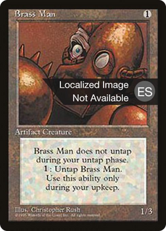 Brass Man [Fourth Edition Foreign Black Border]-1