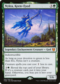 Nylea, Keen-Eyed (Promo Pack) [Theros Beyond Death Promos]-1