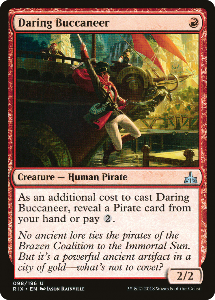 Daring Buccaneer [Rivals of Ixalan]-1