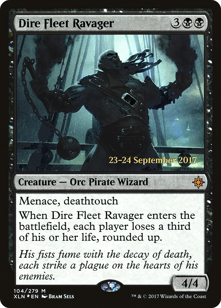 Dire Fleet Ravager [Ixalan Prerelease Promos]-1