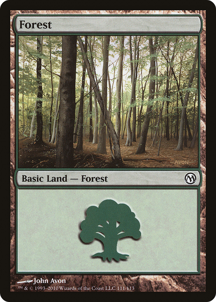 Forest (111) [Duels of the Planeswalkers]-1