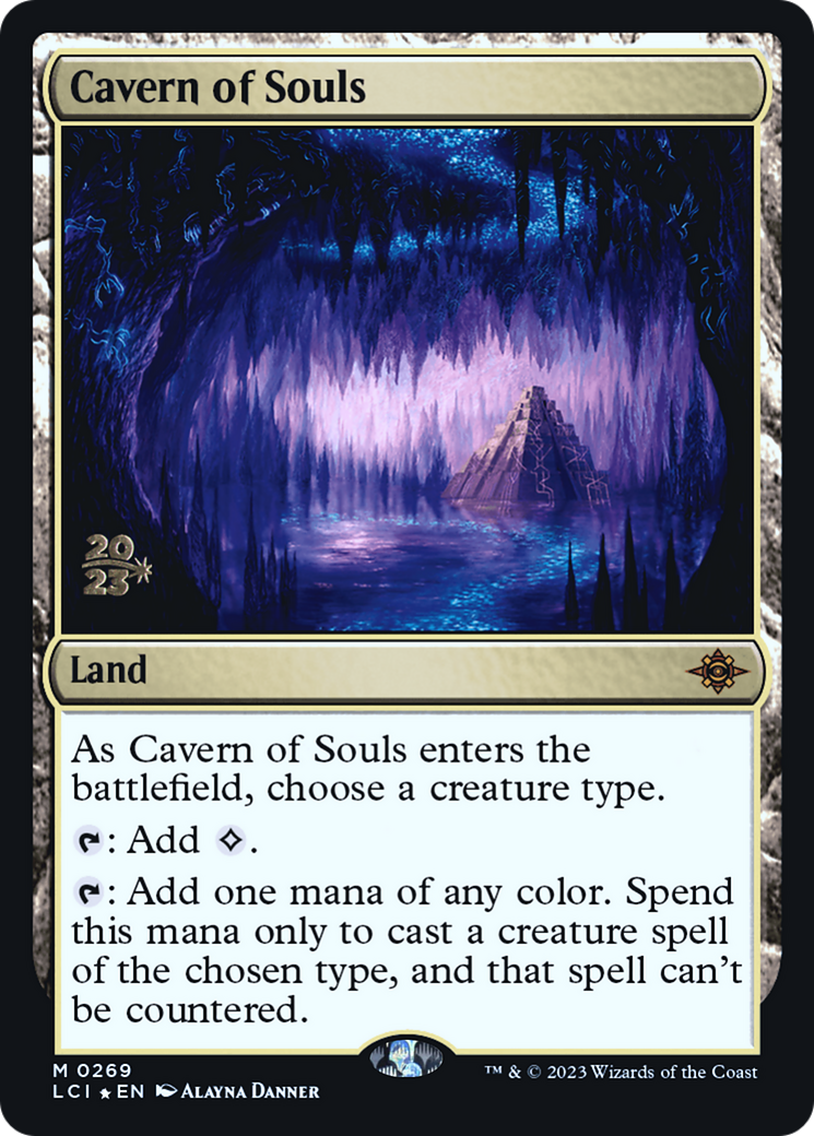 Cavern of Souls [The Lost Caverns of Ixalan Prerelease Cards]-1